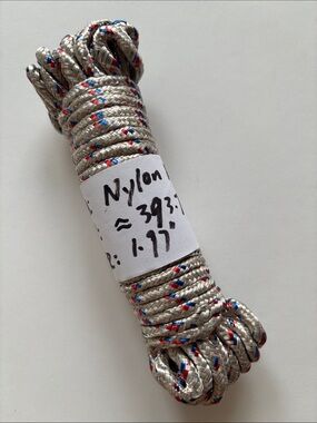 50mm (1.97") Nylon Rope – 393.7" (10m) Long